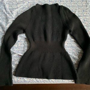Alexander wang black cotton sweater